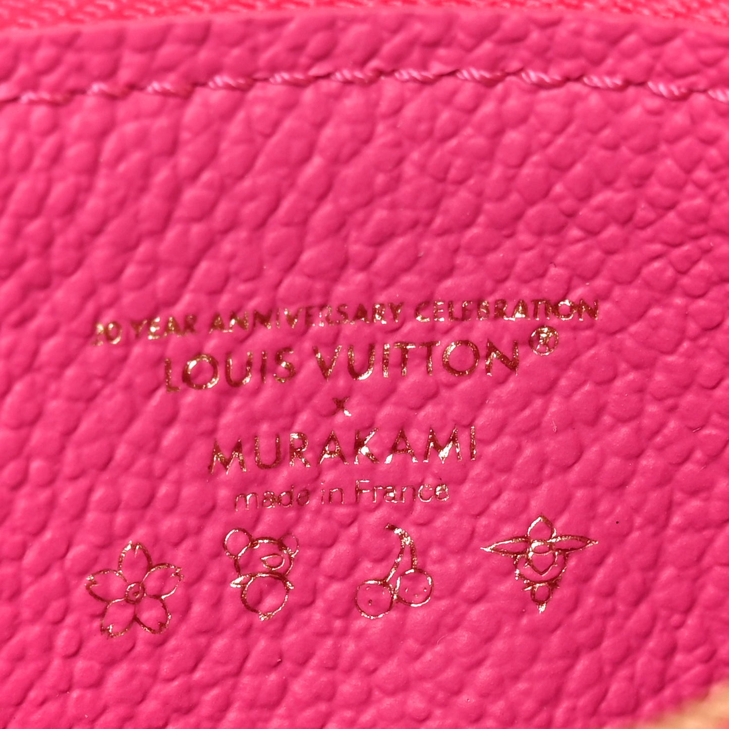 LV X TM Monogram Romy Card Holder Kawaii Pink