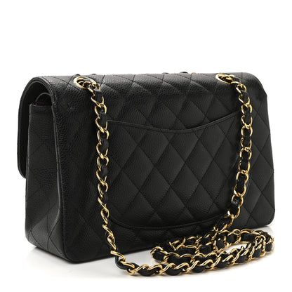 Chanel Caviar Quilted Small Double Flap Black 3 of 10