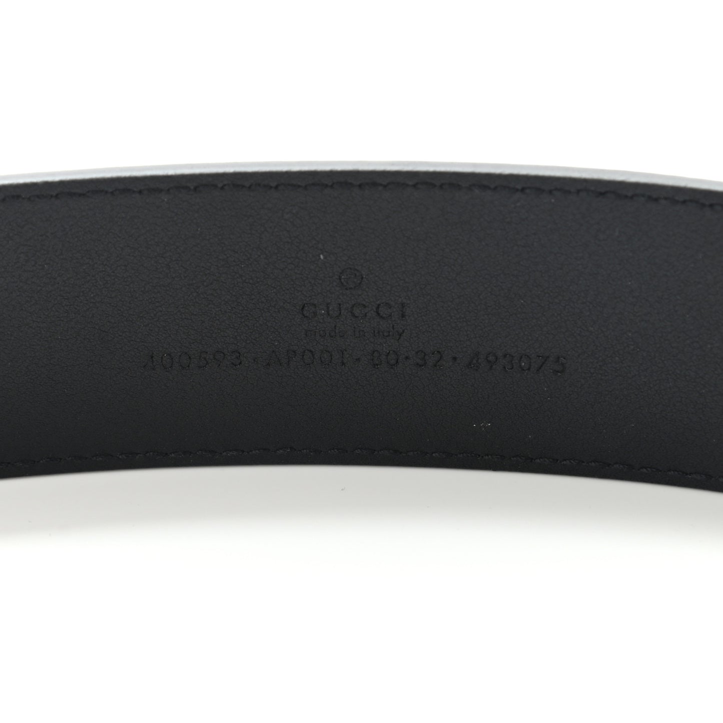 Calfskin Double G 40mm Belt 80 32 Black