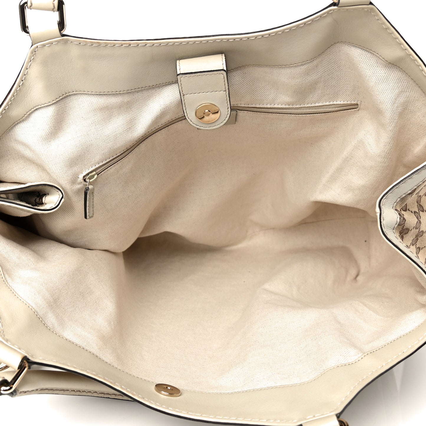 Monogram Large Sukey Tote Off White