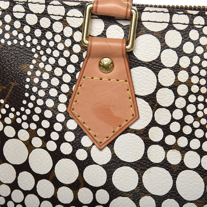Louis Vuitton Monogram Kusama Town Speedy 30 White 9 of 19