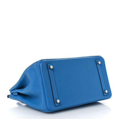 Hermes Togo BIRKIN 30 Bleu Zanzibar 6 of 27