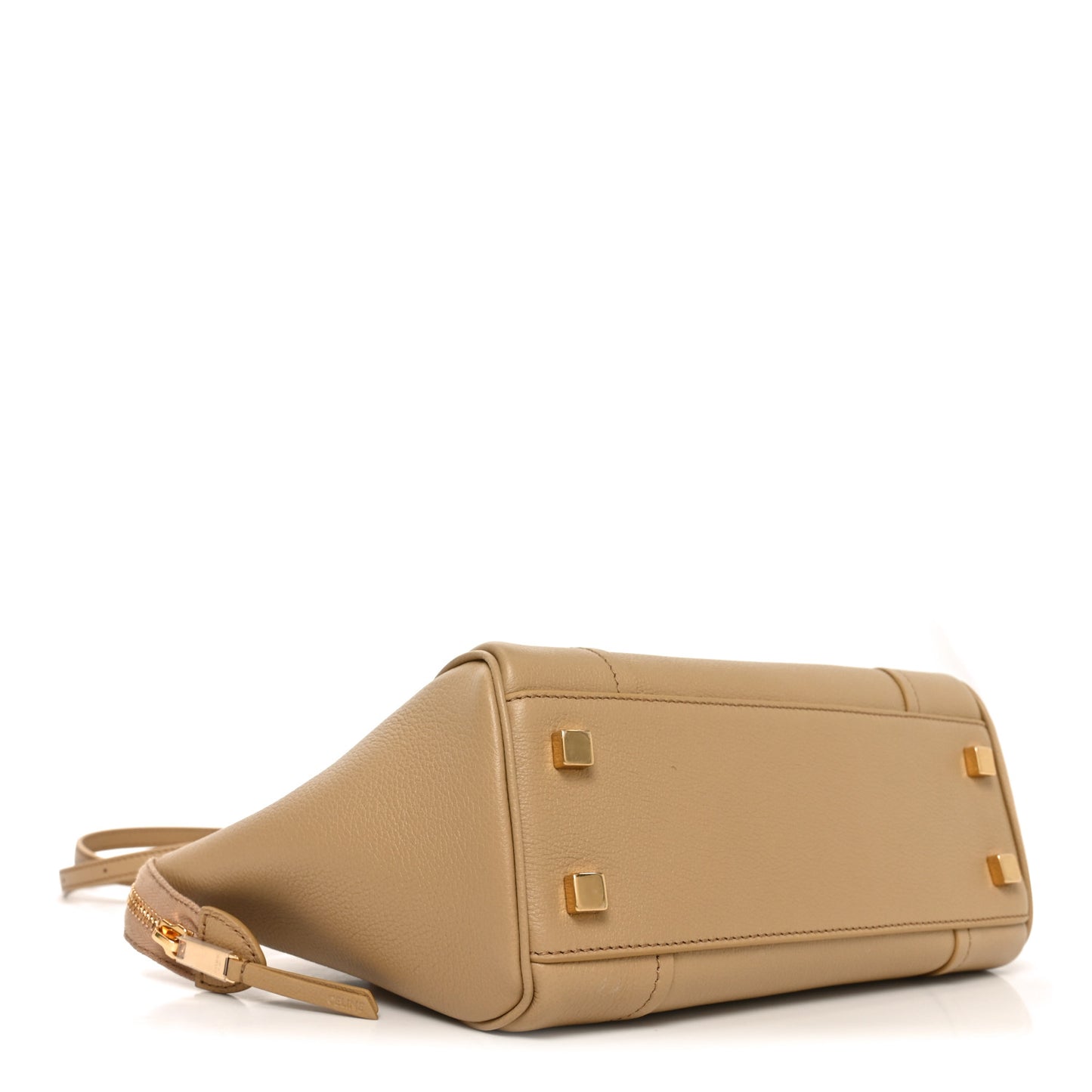 Grained Calfskin Small New Luggage Sandcastle