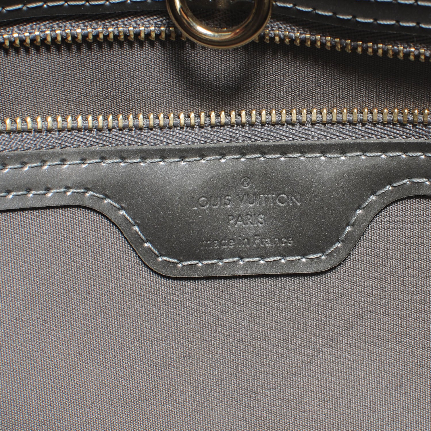 Louis Vuitton Vernis Wilshire PM Gris Art Deco 6 of 7