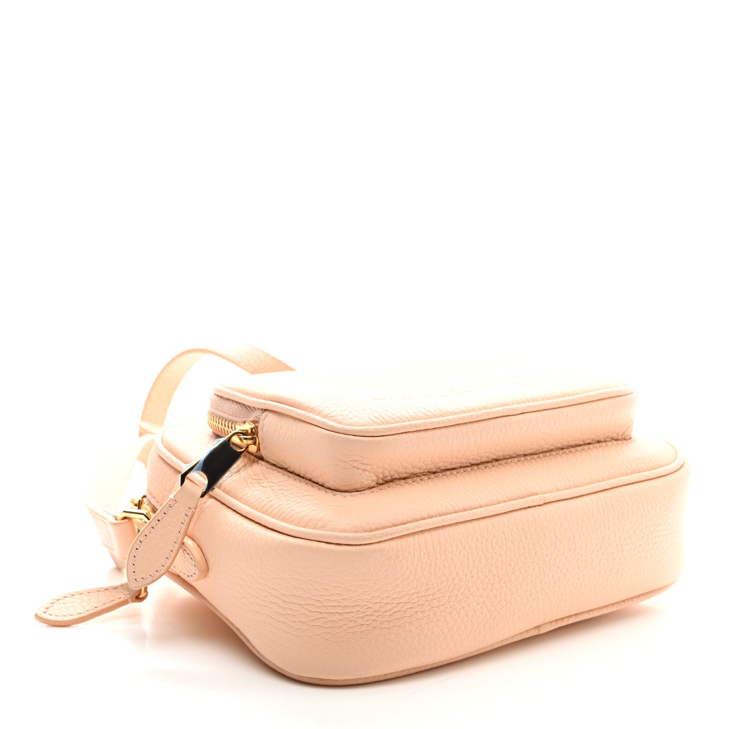 Burberry Grained Calfskin Small Camera Bag Peach Pink 4 of 10