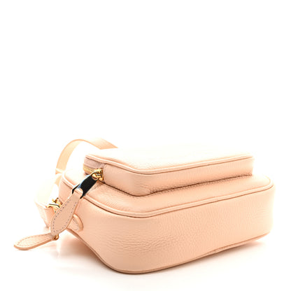 Burberry Grained Calfskin Small Camera Bag Peach Pink 4 of 10