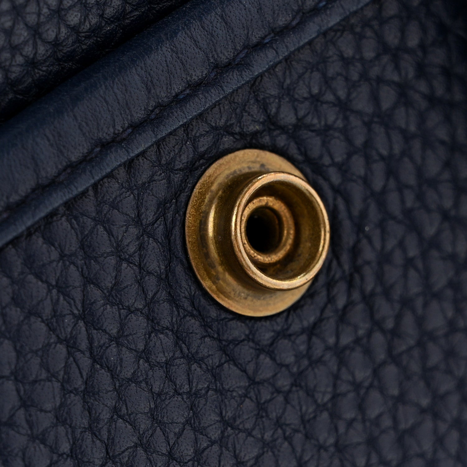 Hermes Taurillon Clemence Amazone Evelyne III GM Bleu de Galice 13 of 14