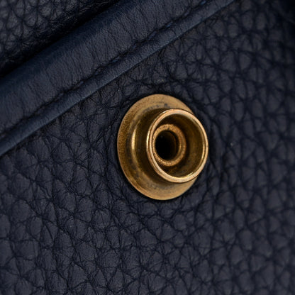 Hermes Taurillon Clemence Amazone Evelyne III GM Bleu de Galice 13 of 14