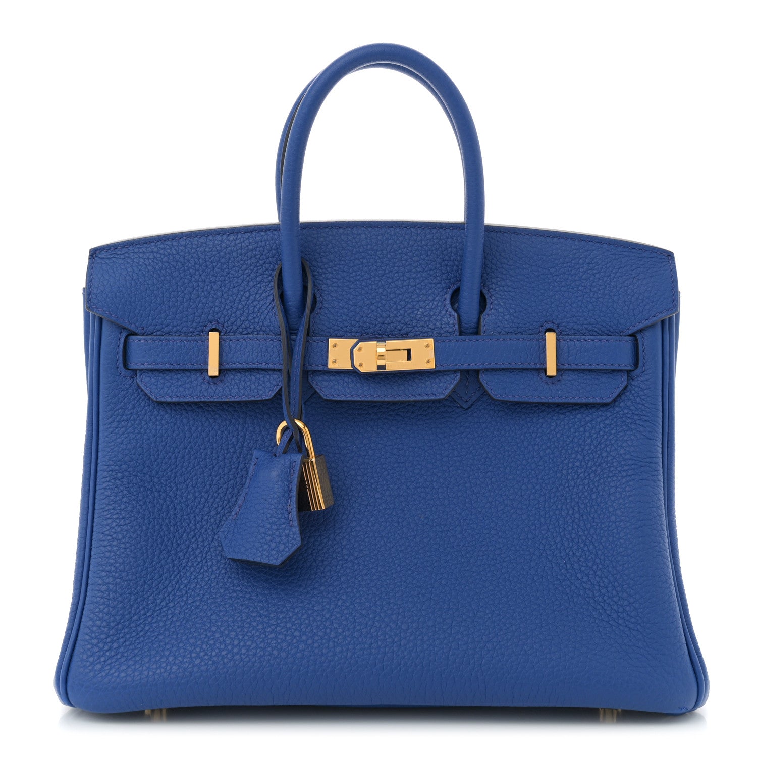 Hermes Togo Birkin 25 Bleu Royal 1 of 11