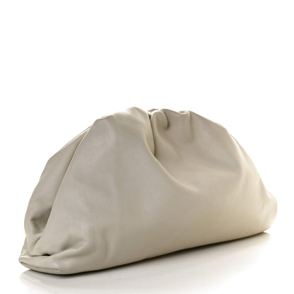 Bottega Veneta Smooth Butter Calf The Pouch Oversized Clutch Mist 14 of 23