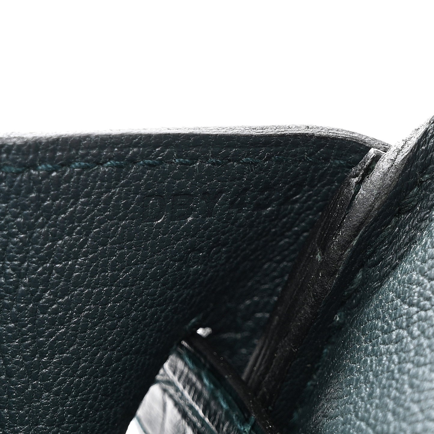 Togo Matte Alligator Birkin Touch 30 Vert Cypress