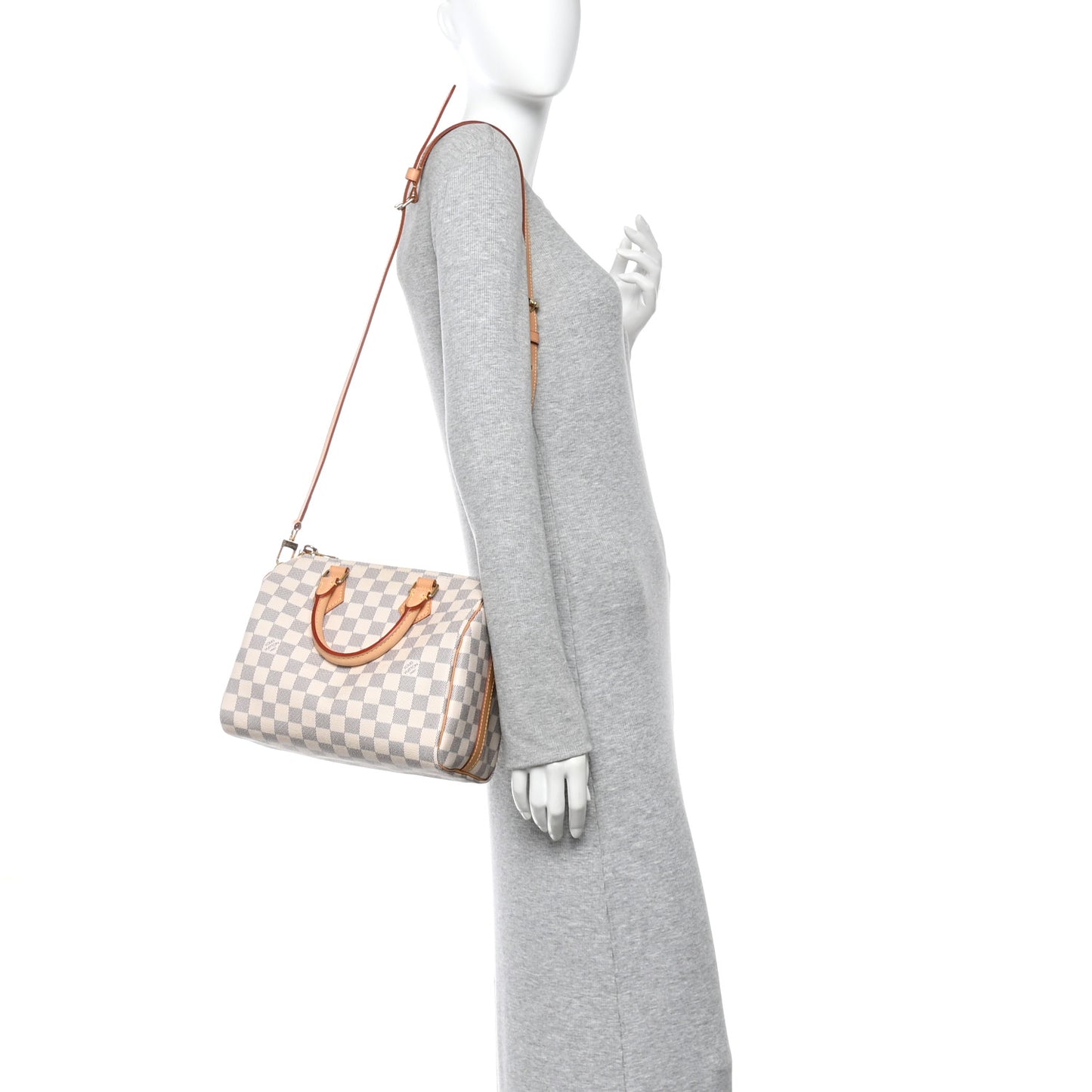Damier Azur Speedy Bandouliere 25