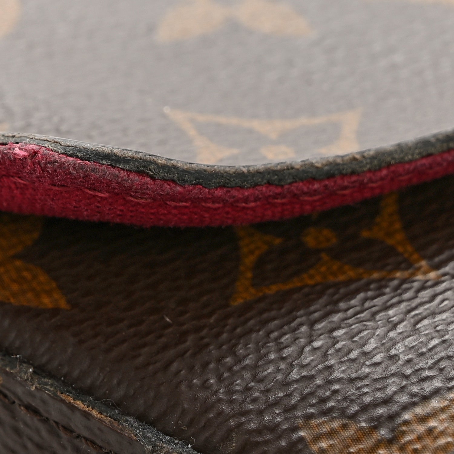 Louis Vuitton Monogram Pochette Felicie Chain Wallet Fuchsia 17 of 17