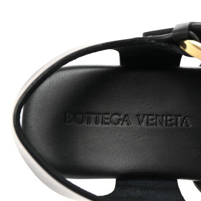 Bottega Veneta Calfskin Alfie Sandals  38 Black 8 of 9