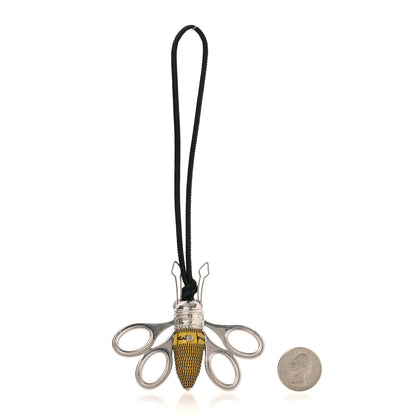 Christian Dior Metal Bee Charm Silver 2 of 5