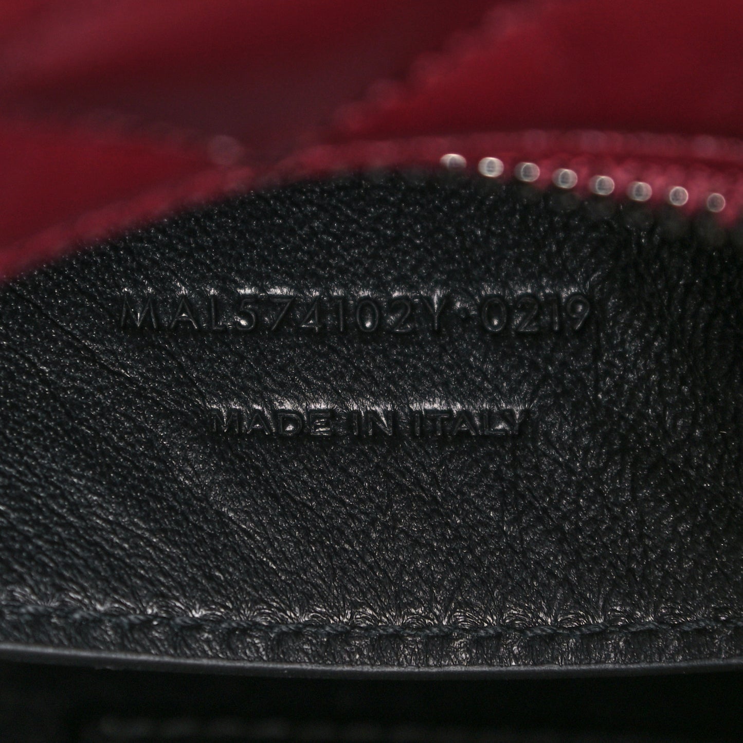 Calfskin Y Quilted Monogram Small Loulou Bowling Bag Rouge Legion