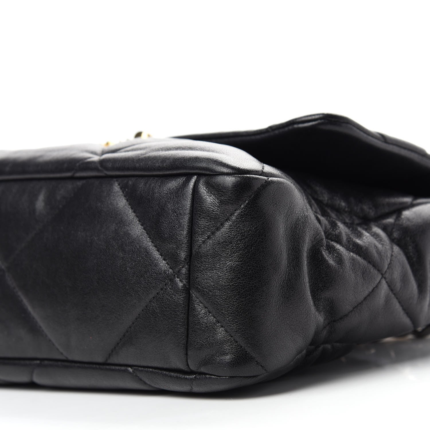 Chanel Lambskin Quilted Large Chanel 19 Flap Black 7 of 11