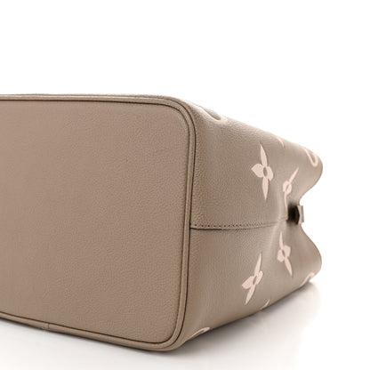 Louis Vuitton Empreinte Monogram Giant Neonoe MM Tourterelle Creme 10 of 10