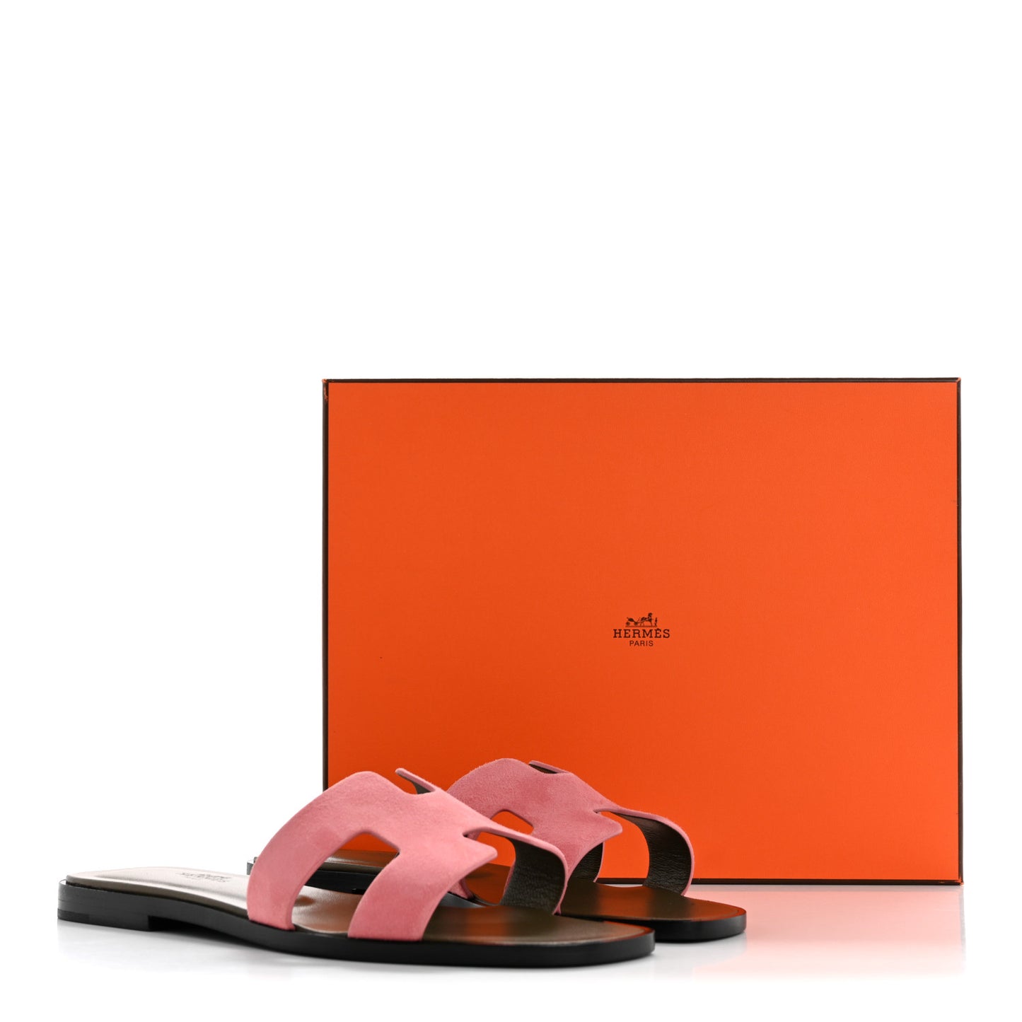 Suede Goatskin Oran Sandals 37.5 Rose Du Desert