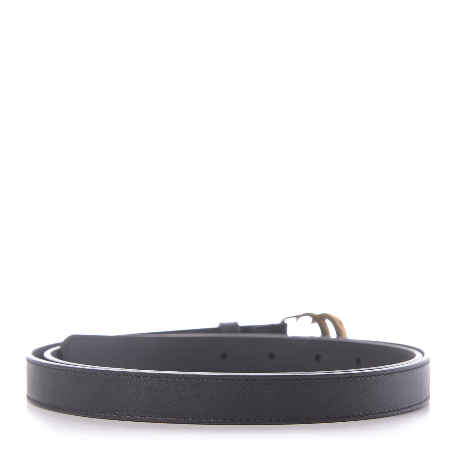 Calfskin Double G 20mm Belt 110 44 Black