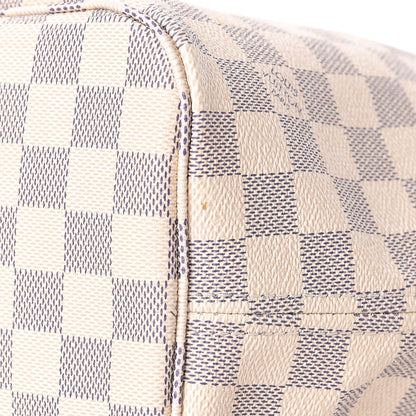Louis Vuitton Damier Azur Neo Neverfull MM Rose Ballerine 13 of 13