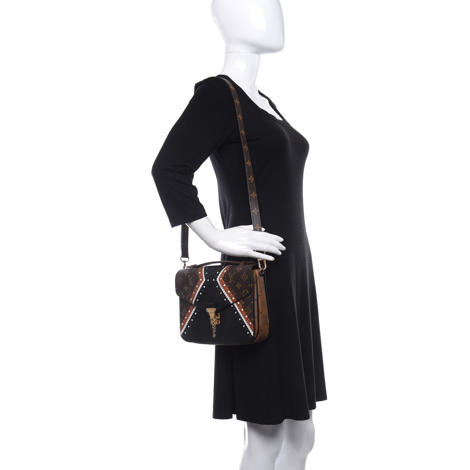 Louis Vuitton Monogram Pochette Metis MM 2 of 14