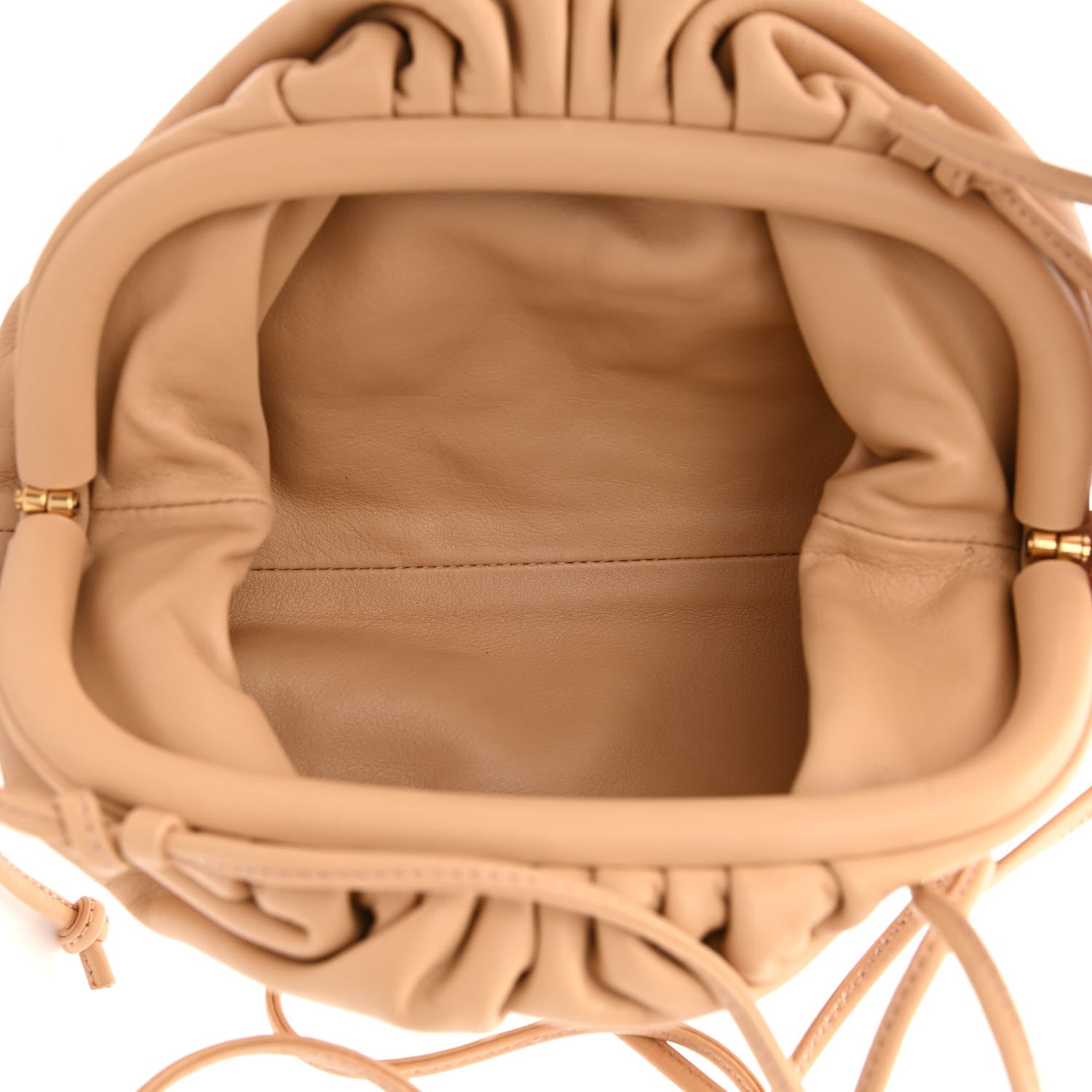 Bottega Veneta Butter Calfskin The Mini Pouch Almond 5 of 11