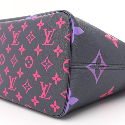 Louis Vuitton Monogram Giant Spring In The City Neverfull MM Midnight Fuchsia 10 of 10