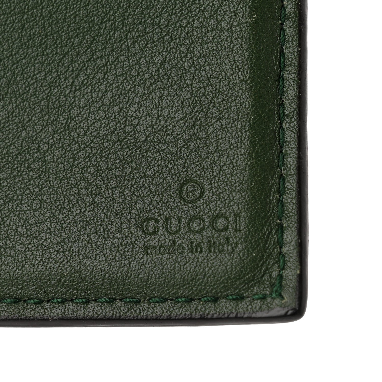 Gucci Microguccissima Bi-Fold Wallet Marsh 7 of 10