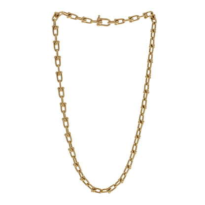 Tiffany 18K Yellow Gold Small HardWear Link Necklace 2 of 4