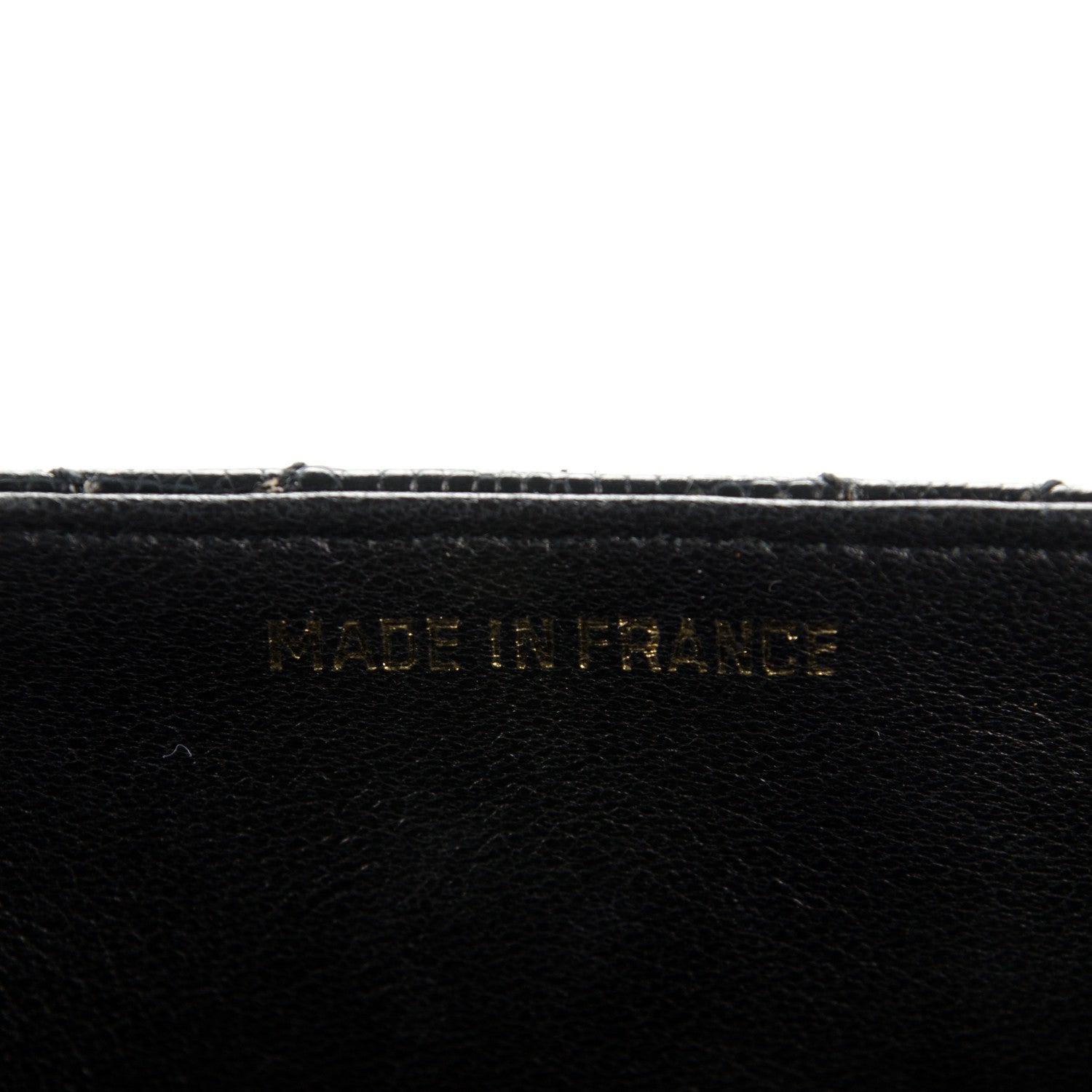 Chanel Lizard Quilted Mini Flap Evening Bag Black 8 of 9