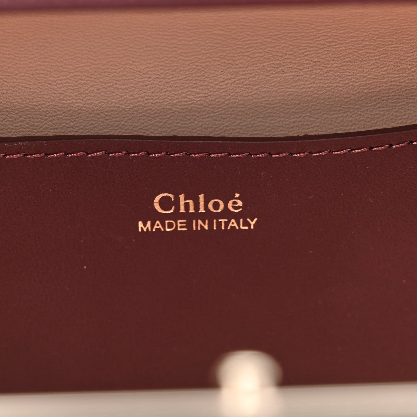 Calfskin Small Joyce Burgundy