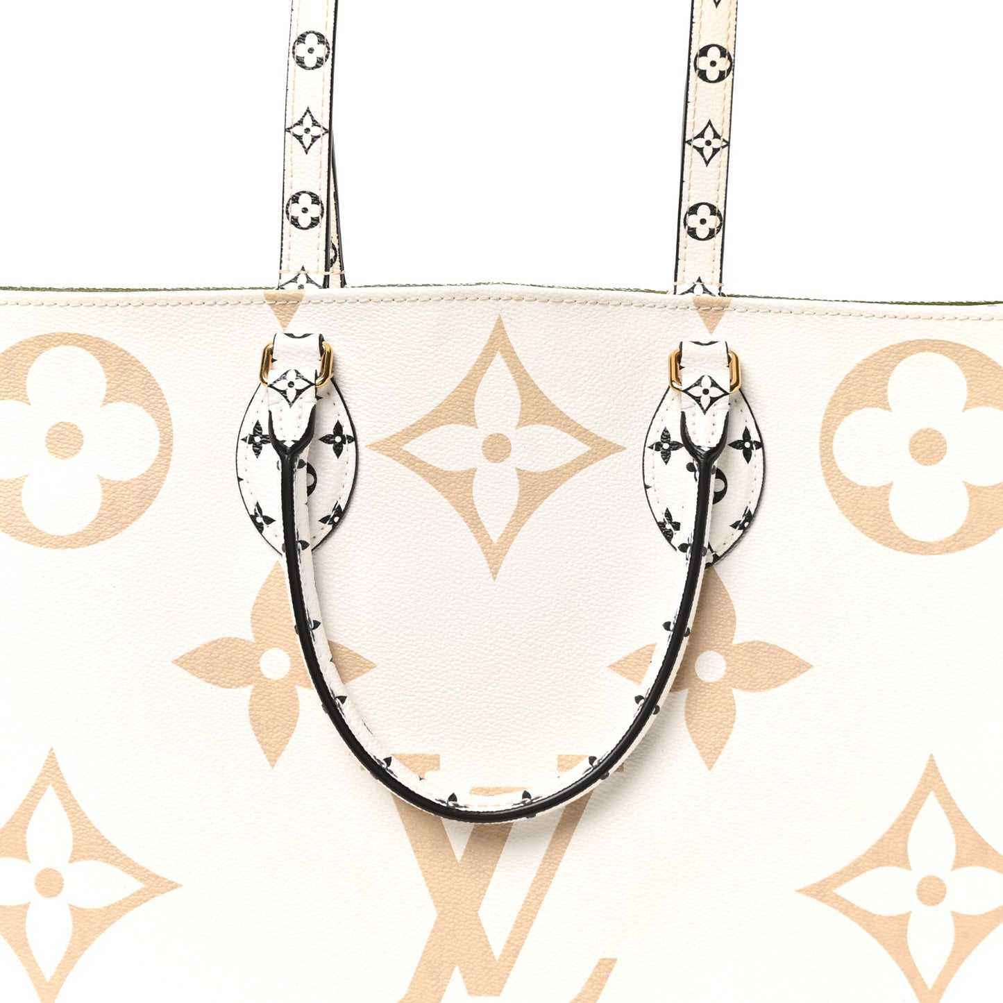 Monogram Giant Onthego GM Kaki Beige