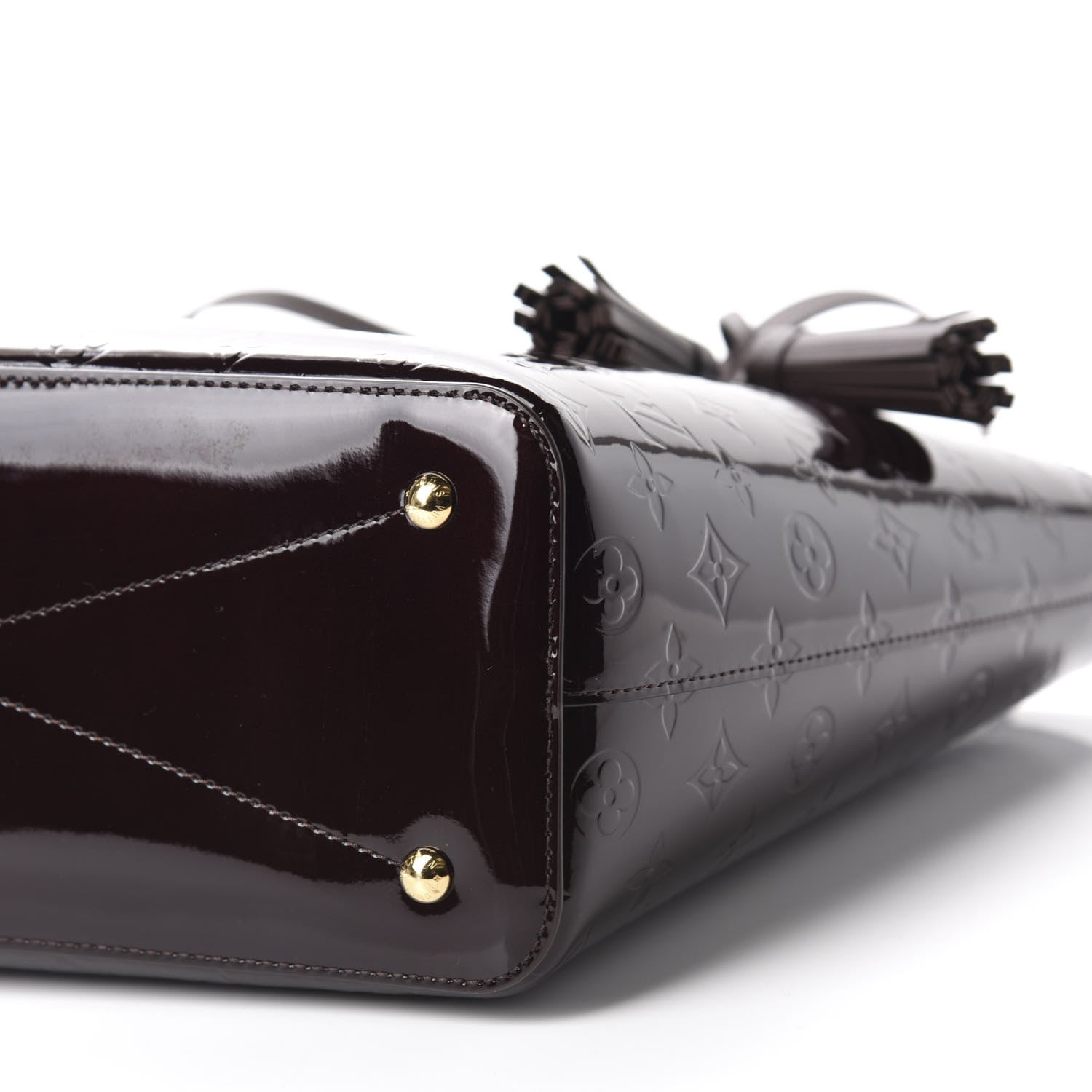 Louis Vuitton Vernis Long Beach MM Amarante 7 of 10