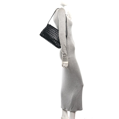 Bottega Veneta Calfskin Intrecciato Giorno Black 2 of 10