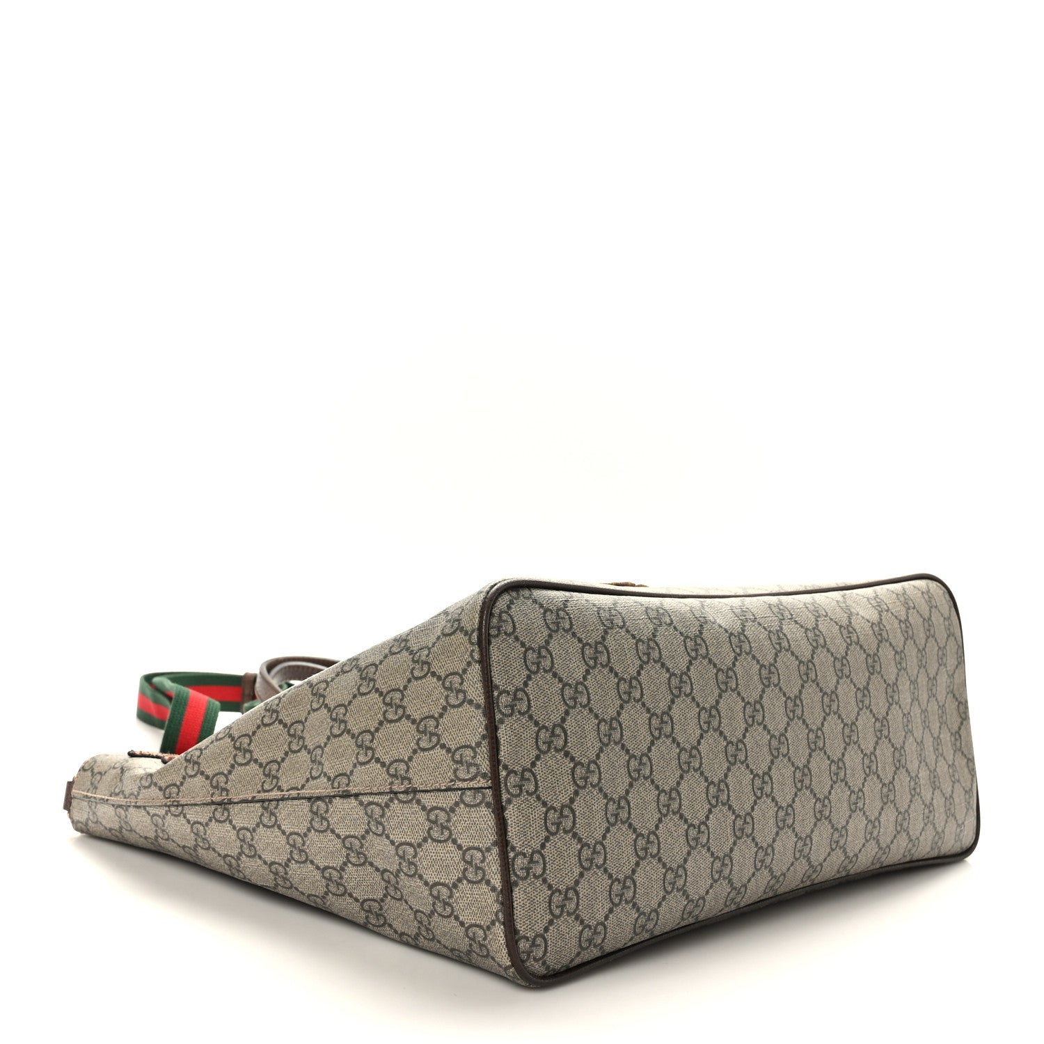 Gucci Soft GG Supreme Monogram Courrier Medium Crossbody Tote Beige New Acero 4 of 9