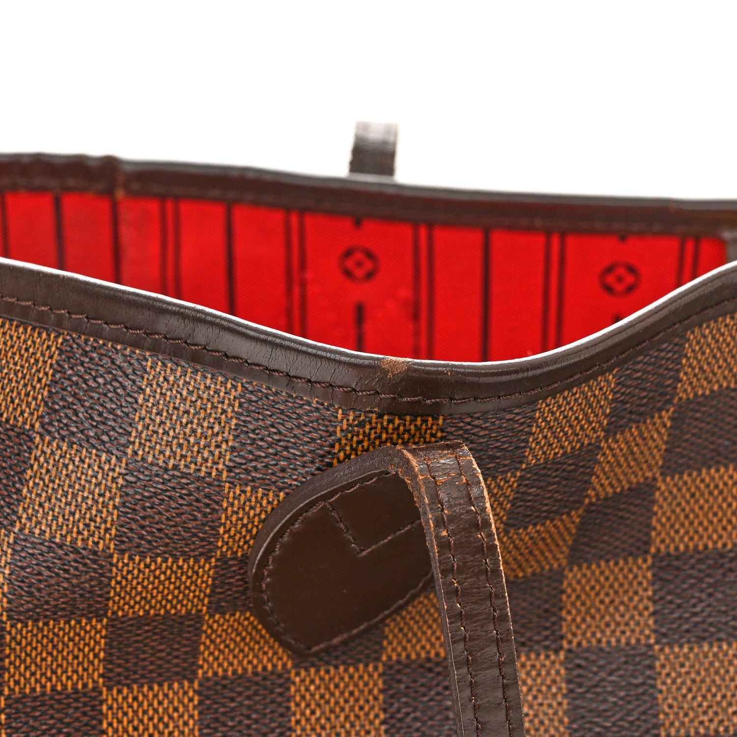 Louis Vuitton Damier Ebene Neverfull MM 17 of 20