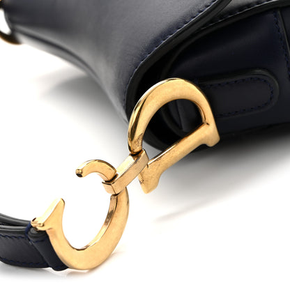 Christian Dior Calfskin Mini Saddle Bag Blue 13 of 13