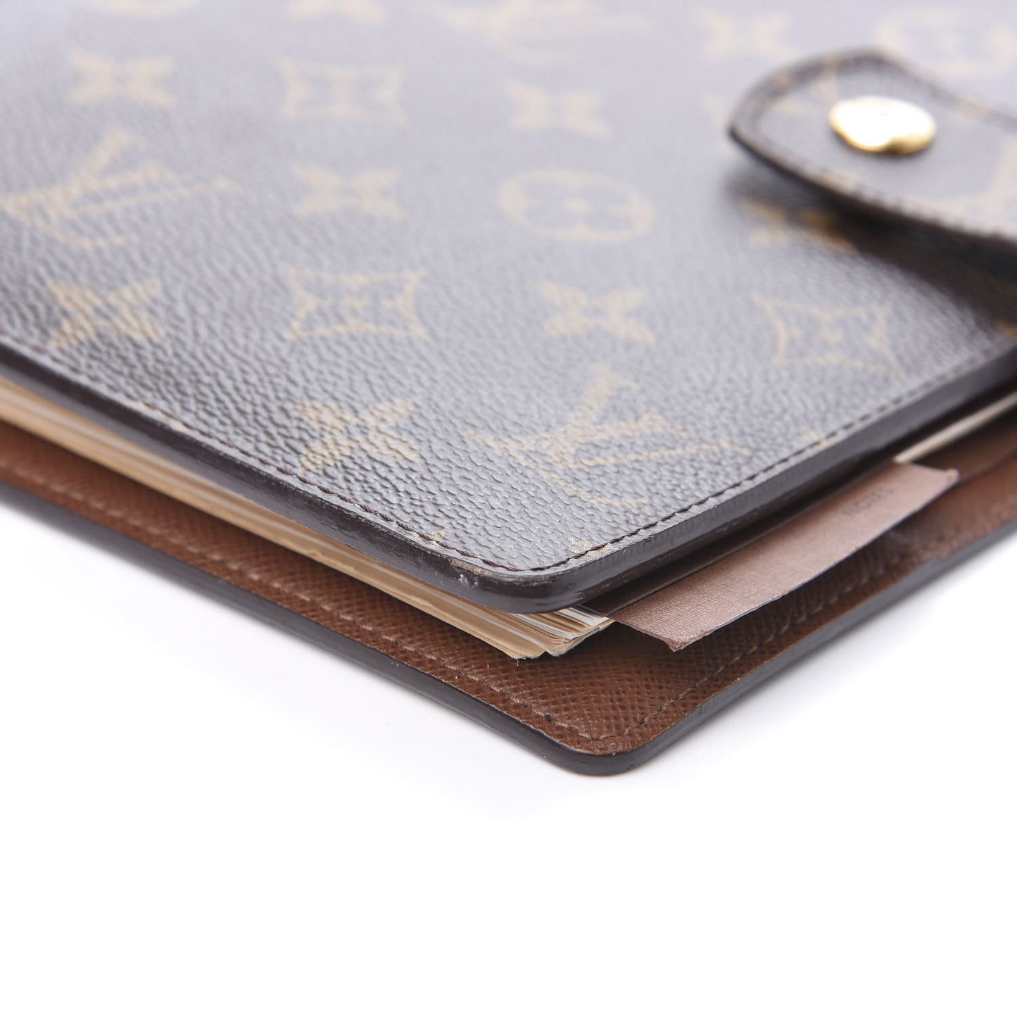 Monogram Large Ring Agenda Cover