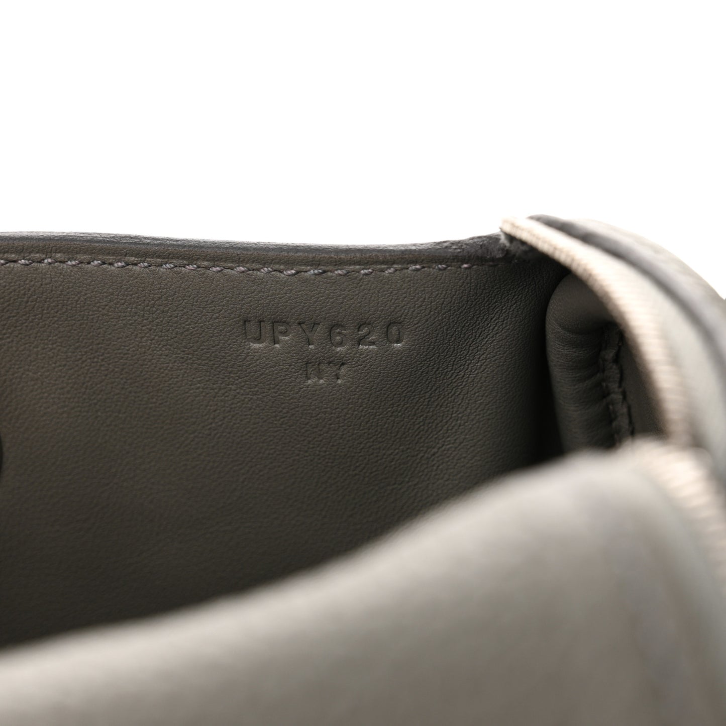 Taurillon Clemence Mini Lindy 20 Gris Meyer