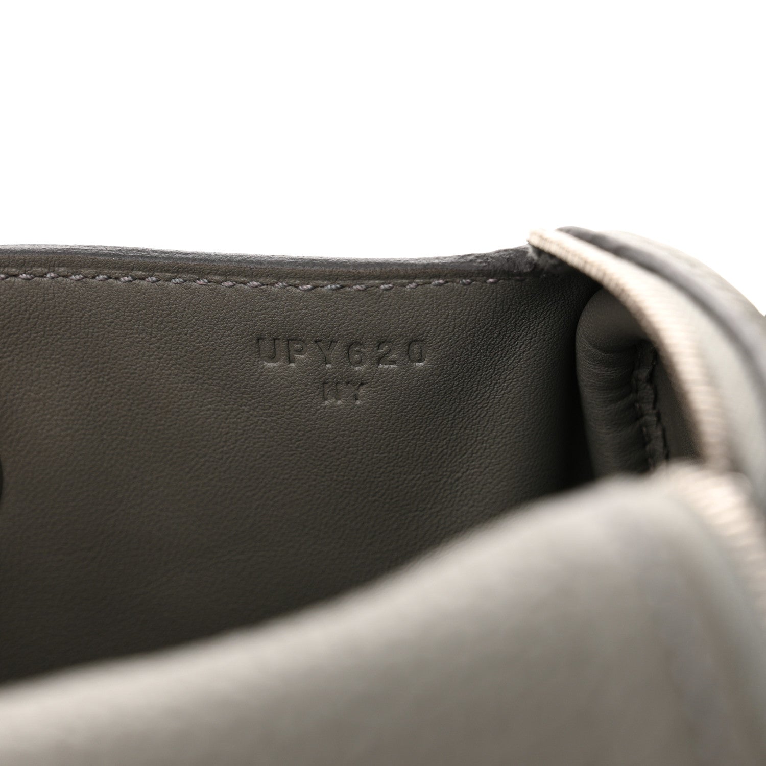 Hermes Taurillon Clemence Mini Lindy 20 Gris Meyer 7 of 11