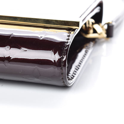 Louis Vuitton Vernis Ana Clutch Amarante 9 of 9