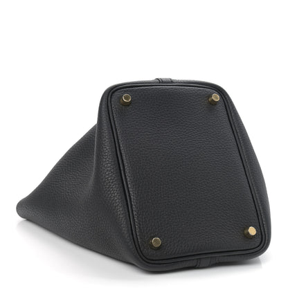 Hermes Taurillon Clemence Picotin Lock 18 PM Black 4 of 9