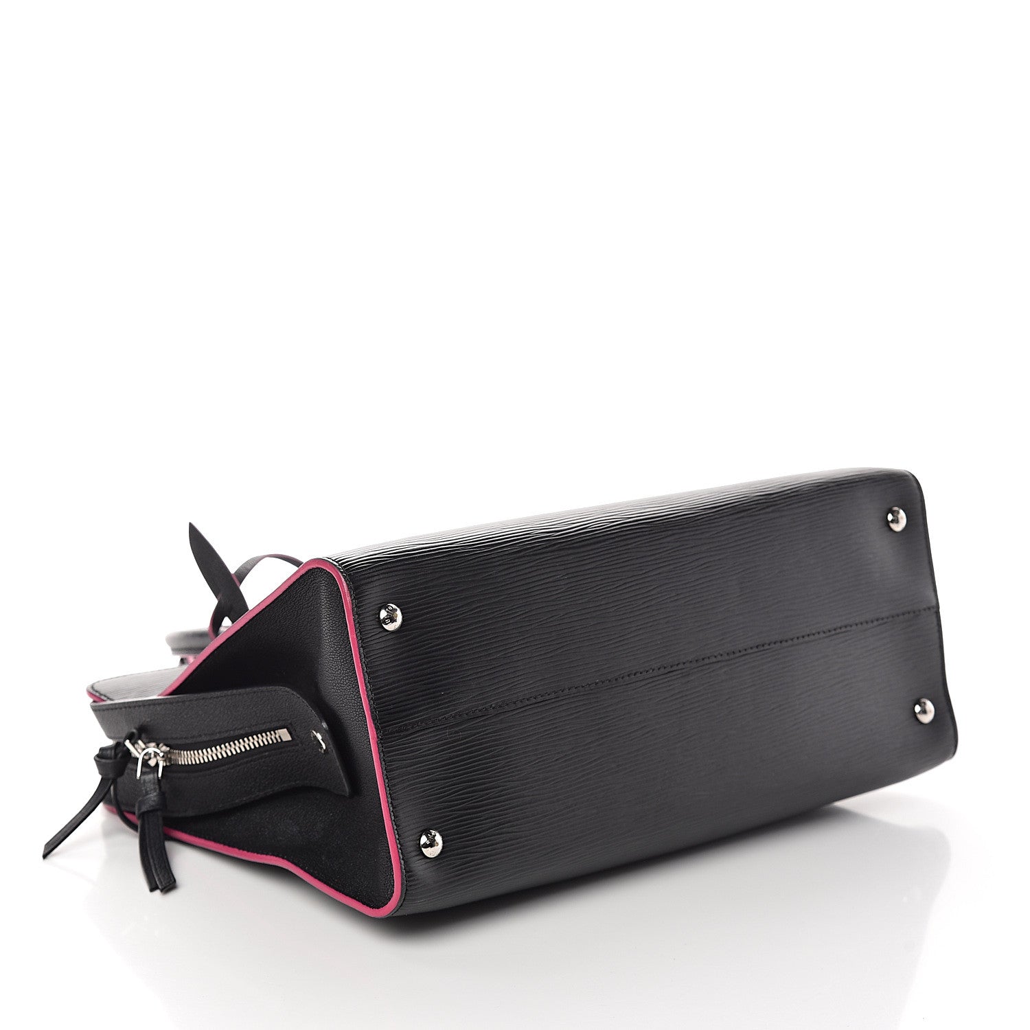 Louis Vuitton Epi Vaneau GM Black Hot Pink 3 of 8