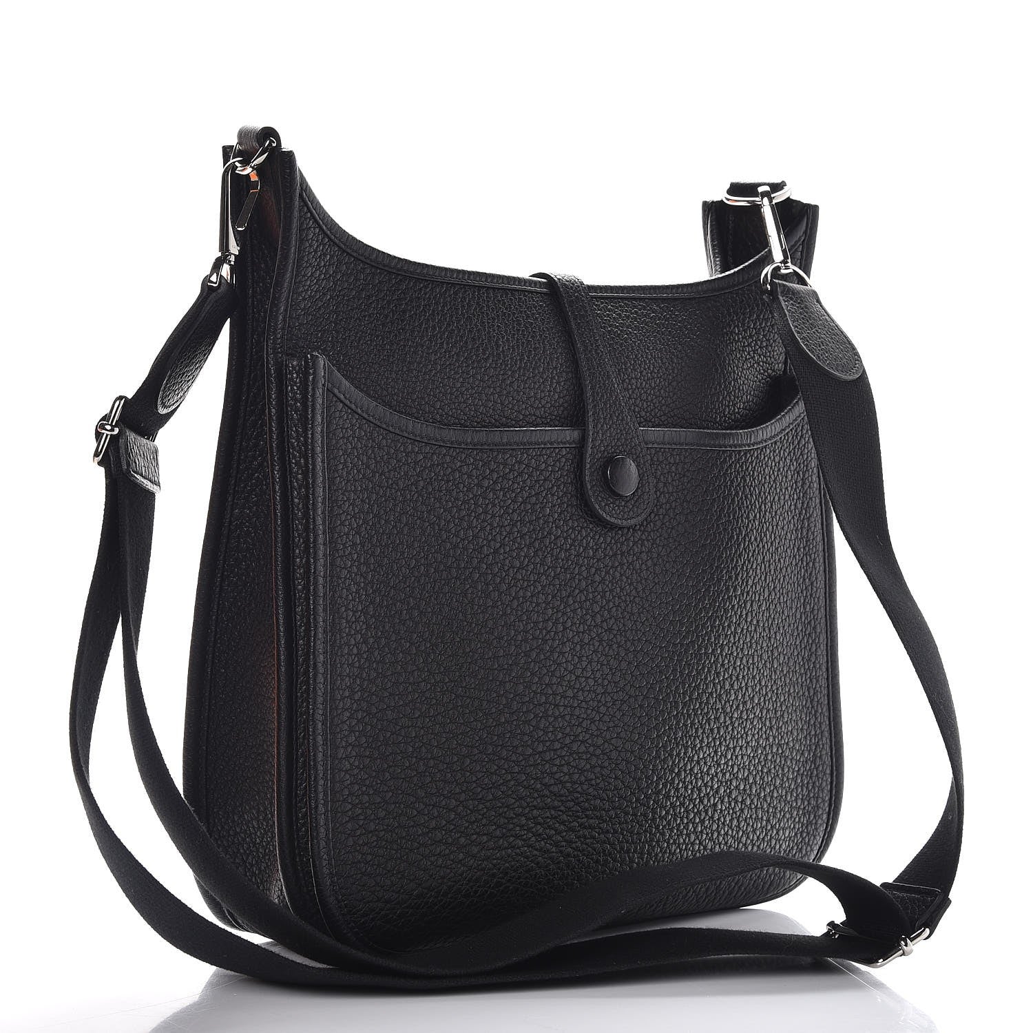 Hermes Taurillon Clemence Evelyne III PM Black 3 of 7