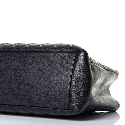 Chanel Caviar Quilted Grand Shopping Tote GST Black 9 of 10