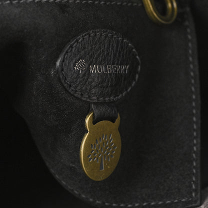 Mulberry Suede Crocodile Embossed Bayswater Grey 6 of 8