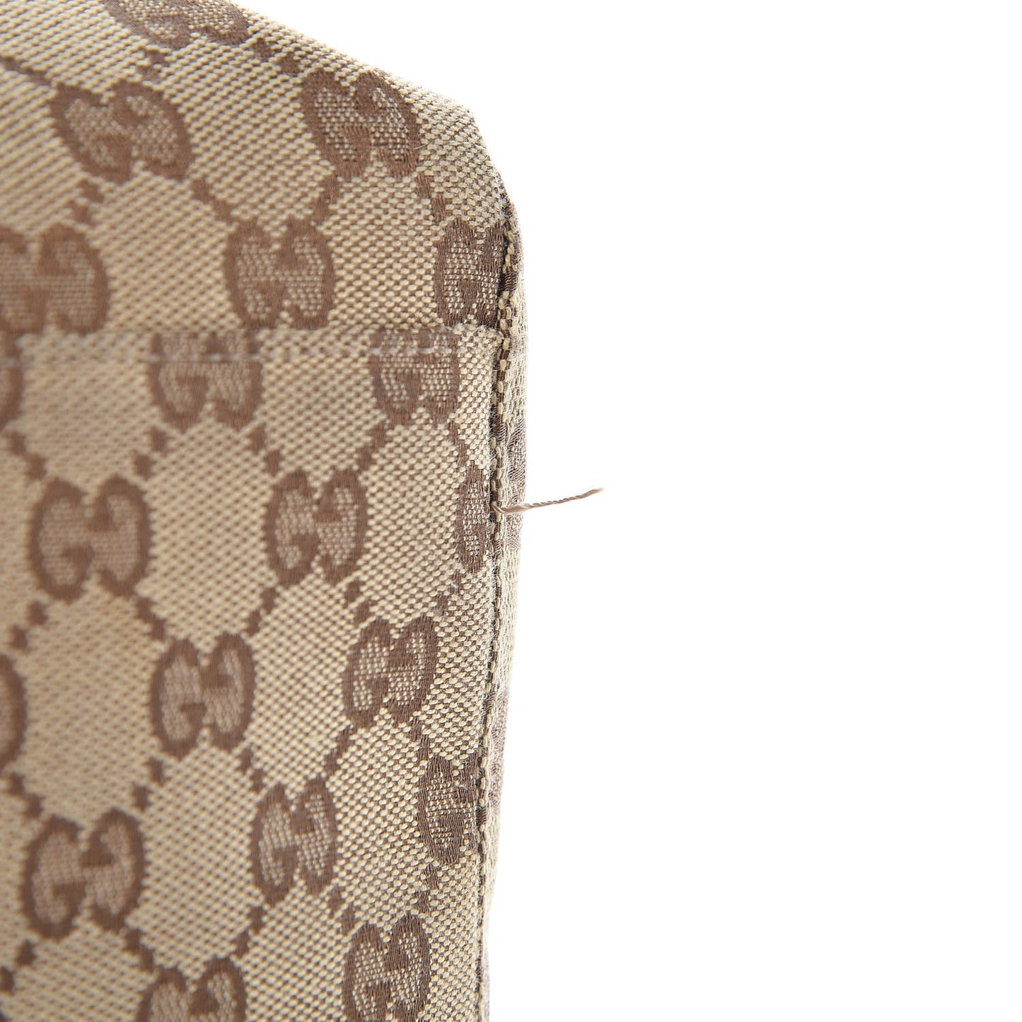 GG Monogram Web Large Collapsible Carry On Duffle Beige Brown