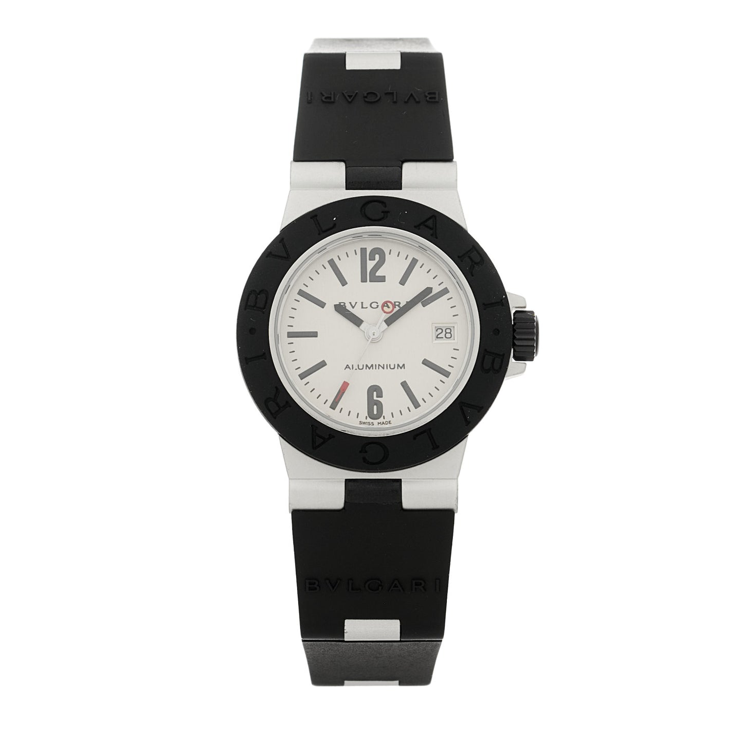 Aluminum Rubber 29mm Diagono Quartz Watch