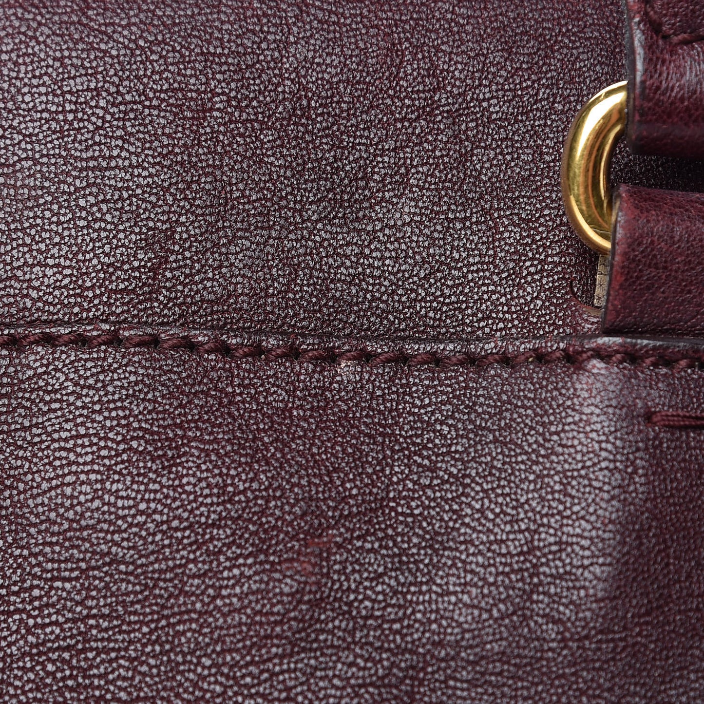 Sheepskin Large Cabas ChYc Plum